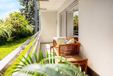 Milbertshofen: Ideal geschnittene Wohnung mit großem Balkon - frei