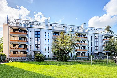 Laim : appartement d'une chambre avec jardin et orientation ouest