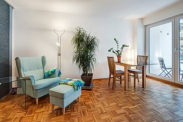 Sendling: 1,5-Zimmer mit Balkon - Nähe Westpark