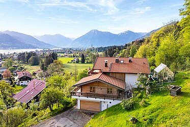 Landhausvilla avec un panorama fantasmagorique sur le Tegernsee