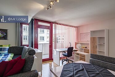 Sendling: großzügiges 1-Zimmer Apartment