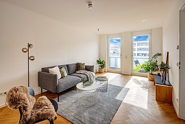 Schwanthalerhöhe: Einmalige 2,5-Zimmer Wohnung mit Dachterrasse