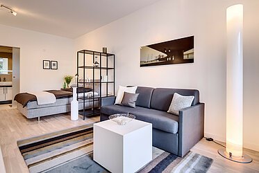 Bogenhausen : Appartement chic avec jardin d'hiver