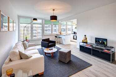 Appartement spacieux d'une pièce avec équipement haut de gamme