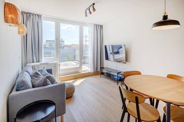 Vue imprenable sur Schwabing, avec terrasse sur le toit (30 m²)