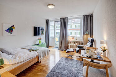 À louer : appartement récemment meublé près de Rotkreuzplatz