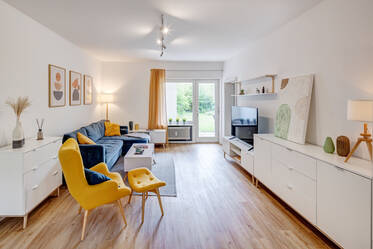 Spacieux appartement avec jardin à louer à Hadern