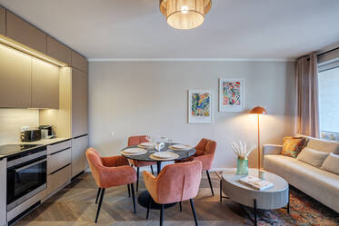 Vie urbaine - appartement confortable à louer dans un quartier chic