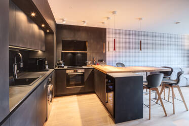 Appartement de deux pièces aménagé sur mesure près de l'Auer Mühlbach