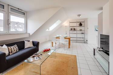 Appartement avec terrasse sur le toit très beau et meublé à Maxvorstadt