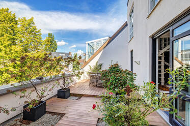 Château de Nymphenburg : magnifique appartement avec terrasse sur le toit