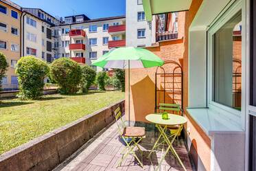 Appartement calme avec grande terrasse