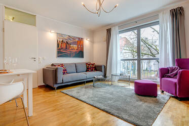 Situé en plein cœur de Haar : appartement 2 pièces à l'aménagement moderne